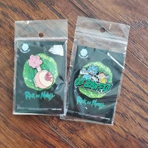 Rick and Morty Zen Monkey Collectable Pins